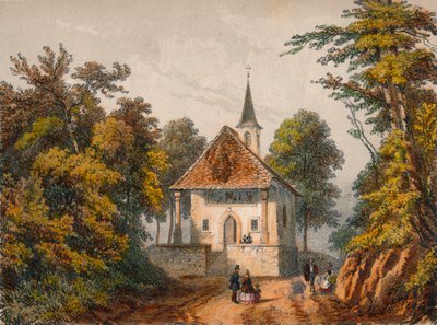 Chapelle de Guillaume-Tell ، Küssnacht ، منتصف القرن التاسع عشر. بواسطة غير معروف