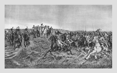 المسؤول عن Cuirassiers الفرنسية ، أواخر القرن التاسع عشر. بواسطة غير معروف