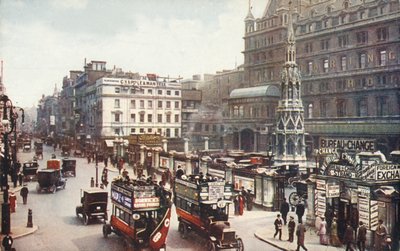 تشارينغ كروس آند ستراند ، لندن ، c1910. بواسطة غير معروف