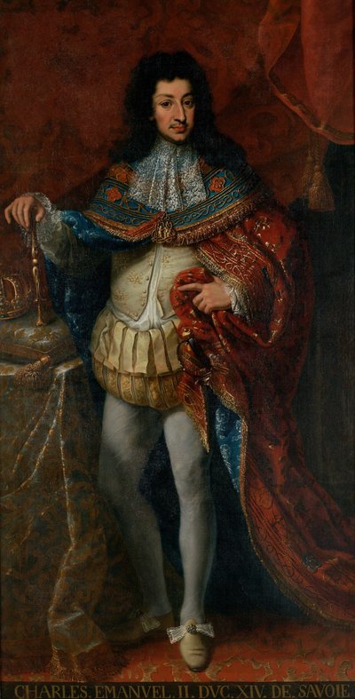 تشارلز إيمانويل الثاني من سافوي 1634-1675 بواسطة غير معروف