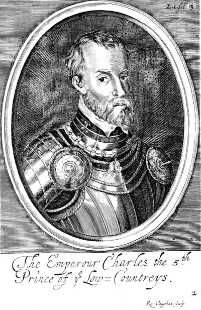 تشارلز الخامس ، ملك إسبانيا والإمبراطور الروماني المقدس من عام 1519 ، القرن السابع عشر بواسطة غير معروف