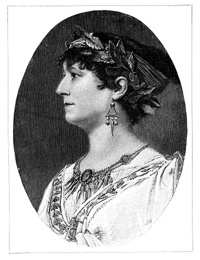 شارلوت وولتر ، الممثلة النمساوية في القرن التاسع عشر ، 1900 بواسطة غير معروف