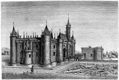 شاتو دو ماركوسي ، باريس ، فرنسا ، القرن السابع عشر 1849 بواسطة غير معروف