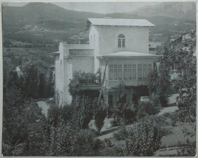بيت Chekhovs في يالطا ، 1890 بواسطة غير معروف