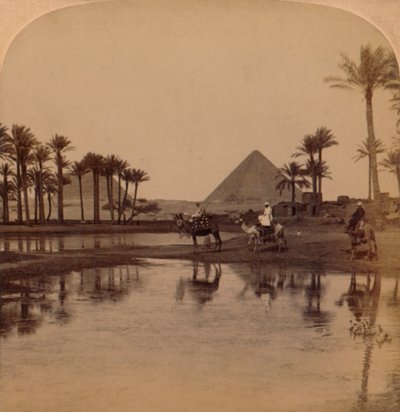 خوفو من وادي النيل الخصيب ، مصر ، 1896 بواسطة غير معروف