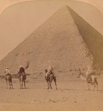 خوفو ، أكبر أهرامات مصر 1896 بواسطة غير معروف