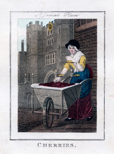 الكرز ، قصر سانت جاميس ، لندن ، 1805 بواسطة غير معروف