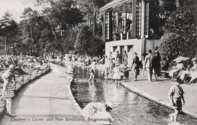 ركن الأطفال وفرقة جديدة ، بورنموث ، دورست ، 1920s بواسطة غير معروف