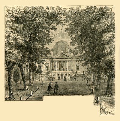 تشيسويك هاوس ، عام 1763 ، c1878. بواسطة غير معروف