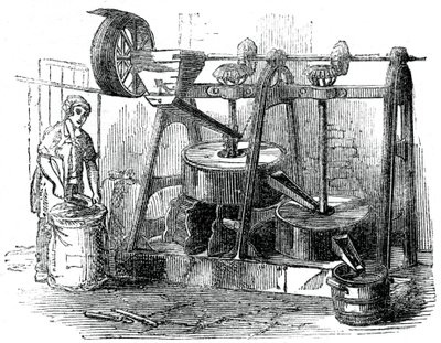 مطحنة الشوكولاته ، 1886 بواسطة غير معروف