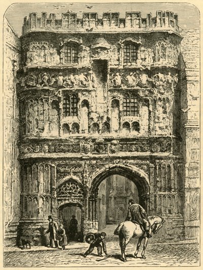 بوابة كنيسة المسيح ، 1898. بواسطة غير معروف