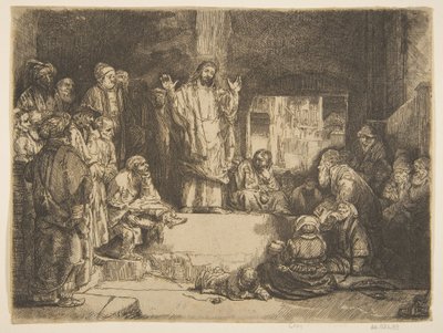 المسيح الوعظ نسخة لا Petite Tombe. and بواسطة غير معروف