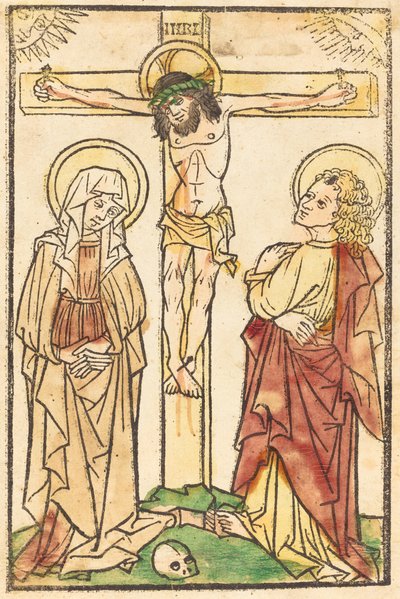 المسيح على الصليب ، ج. 1460. بواسطة غير معروف
