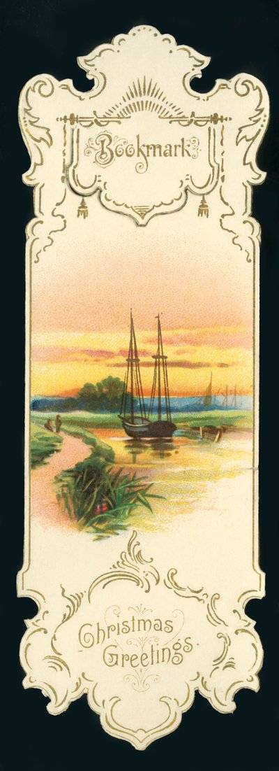 تحيات عيد الميلاد - المرجعية ، c1900. بواسطة غير معروف