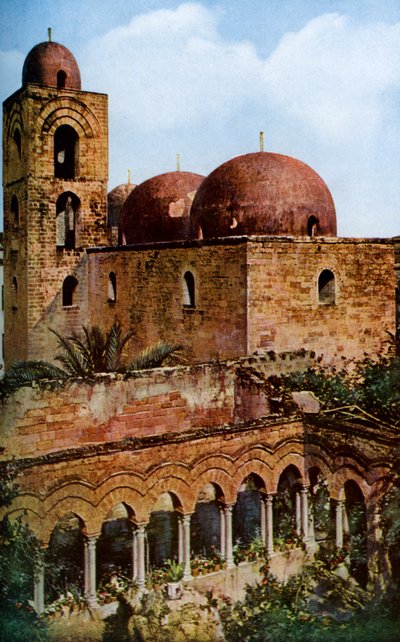 كنيسة سان جيوفاني ديجلي إريميتي ، باليرمو ، صقلية ، إيطاليا ، c1923 بواسطة غير معروف