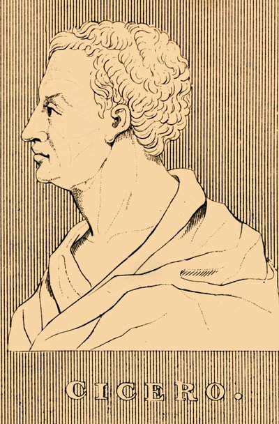 شيشرون ، 106-43 قبل الميلاد ، 1830. بواسطة غير معروف