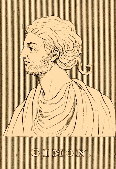 سيمون ، c510-450 قبل الميلاد ، 1830. بواسطة غير معروف
