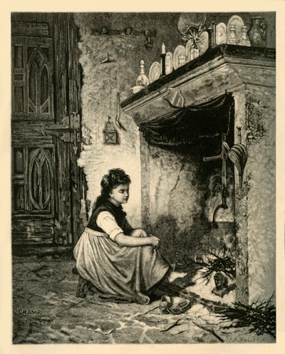سندريلا ، 1883. بواسطة غير معروف