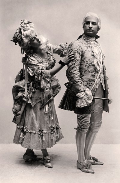 كلارا داو وهنري ليتون في Iolanthe ، 1907 بواسطة غير معروف
