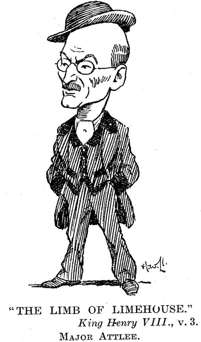 كليمنت أتلي 1883-1967 رجل دولة العمل البريطاني ، 1932 بواسطة غير معروف