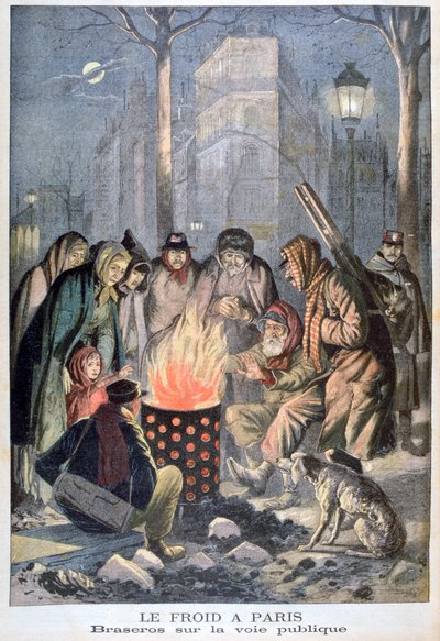 باريس الباردة ، 1902 بواسطة غير معروف