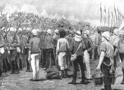 القوات الاستعمارية في حرب السودان ، 1883-1885: مشاة نيو ساوث ويلز ... في سواكيم ، 1885 ، 1901. بواسطة غير معروف