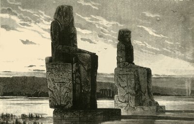 فصول ضخمة في طيبة ، 1890. بواسطة غير معروف