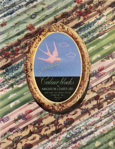 كتل ملونة بواسطة Knighton & Cutts Ltd ، 1941. بواسطة غير معروف