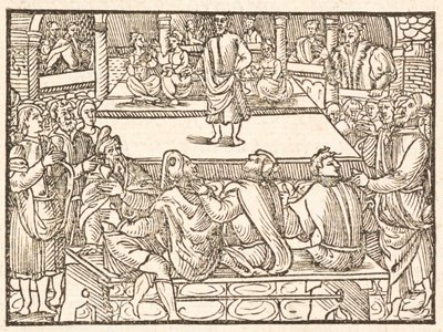 كوميديا تيرينس جان دي روني ، 1552. بواسطة غير معروف