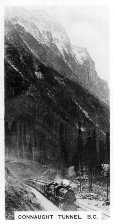 نفق كونوت ، كولومبيا البريطانية ، كندا ، ج 1920 بواسطة غير معروف