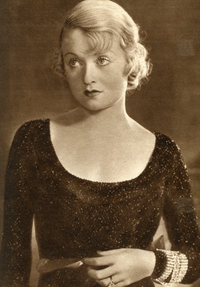 كونستانس بينيت ، ممثلة أمريكية ، 1933 بواسطة غير معروف