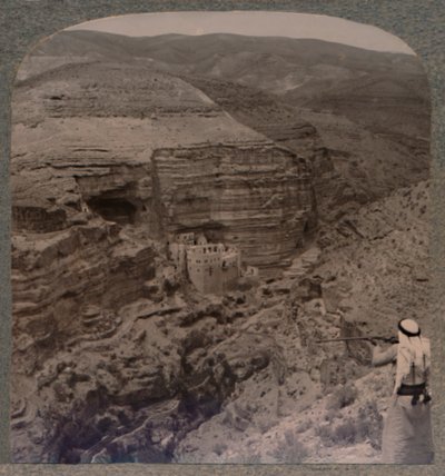 دير إيليا. إطلاق نار البدو عام 1900 بواسطة غير معروف