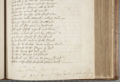 نسخة من Chronicle Andrew of Wyntoun ، ظهر Fol 224 ، تفاصيل ، حوالي 1550 (حبر على ورق) بواسطة غير معروف