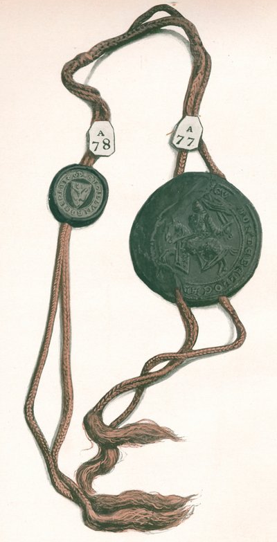 الحبل الثالث روجر بيغود ، إيرل نورفولك ، وغي دي بوشامب ، إيرل وارويك ، 1904 بواسطة غير معروف
