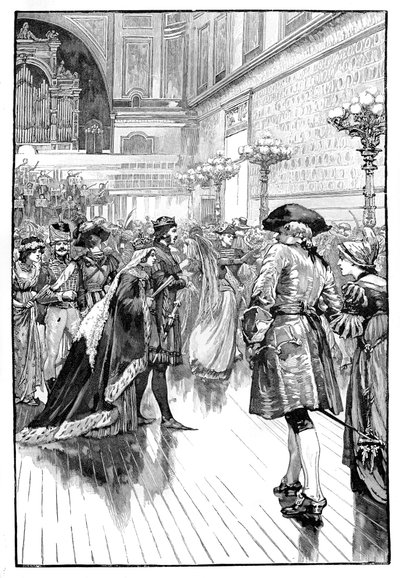 كرة الأزياء في قصر باكنغهام ، c1840s ، 1900 بواسطة غير معروف