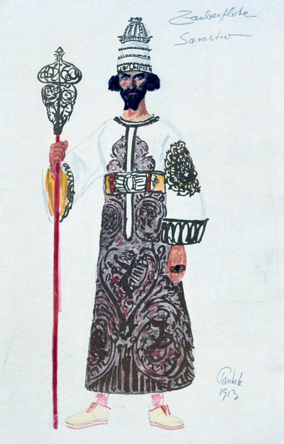 تصميم أزياء لساراسترو ، 1913 بواسطة غير معروف