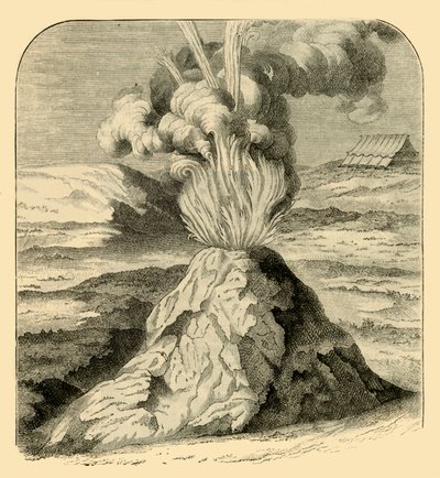 Cotopaxi في الثوران في 1743 ، 1881. بواسطة غير معروف