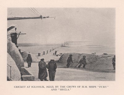 الكريكيت في Igloolik ، 1822-1823 1912. بواسطة غير معروف