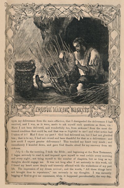 سلال صنع كروزو ، c1870 بواسطة غير معروف