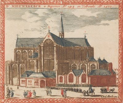 D 'Nieuwe Kerck ، in: Tooneel Der Hoofdste Nederlands Huizen، En Lust Hoven، After T Lev ...، nd. بواسطة غير معروف