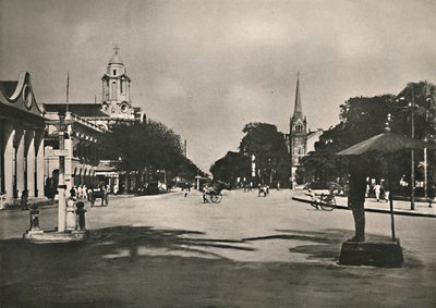 شارع دالهوزي ، رانجون ، 1900. بواسطة غير معروف