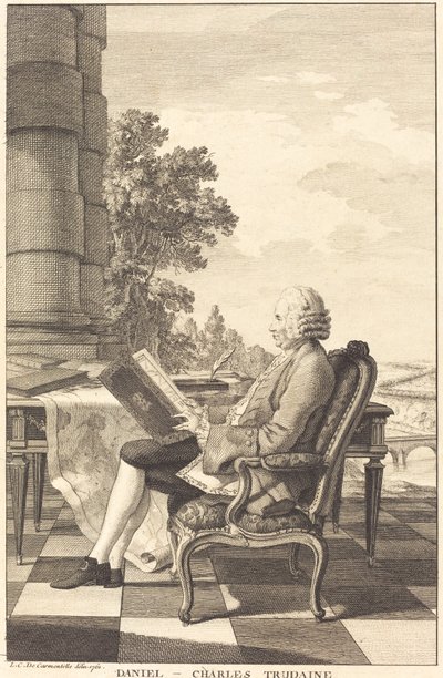 دانيال تشارلز ترودين ، ج. 1761. بواسطة غير معروف