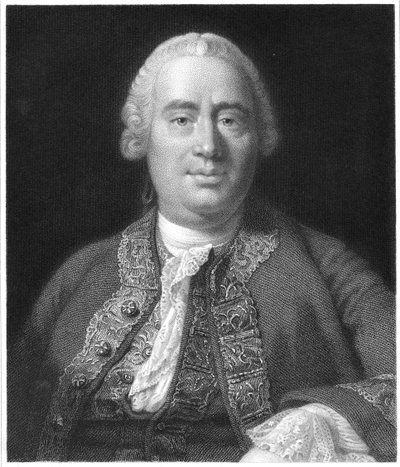 ديفيد هيوم ، الفيلسوف الاسكتلندي والمؤرخ والاقتصادي ، 1837 بواسطة غير معروف