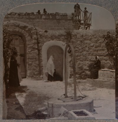ديفيدز جيدا في ضواحي بيت لحم ، c1900 بواسطة غير معروف