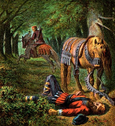 وفاة ويليام الثاني ، 1100 ، c1850 بواسطة غير معروف