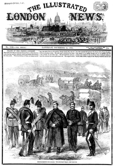 وفاة ألبرت 1819-1861 ، أمير الأمير الملكة فيكتوريا ، 14 ديسمبر 1861 بواسطة غير معروف