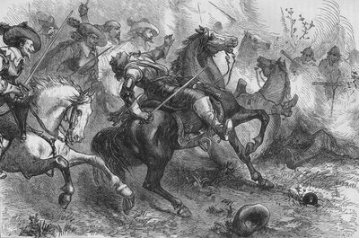وفاة فوكلاند ، في نيوبري ، 20 سبتمبر 1643 ، c1880 بواسطة غير معروف
