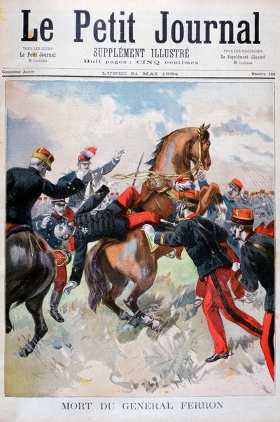 وفاة الجنرال فيرون ، 1894 بواسطة غير معروف