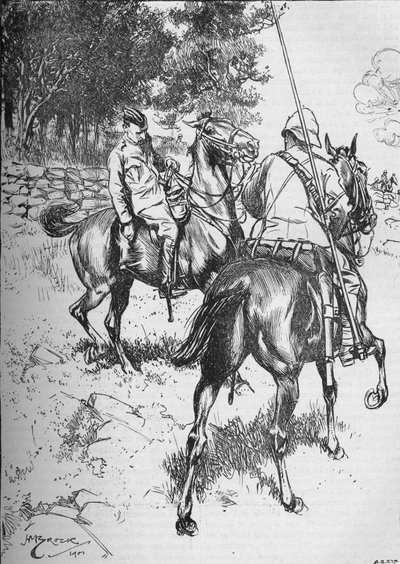 وفاة جنرال سيمونز في معركة تالانا هيل ، حرب البوير الثانية ، 1899 1906 بواسطة غير معروف