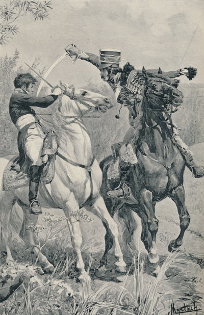 وفاة الأمير لويس في Saalfeld ، 1806 ، 1896. بواسطة غير معروف